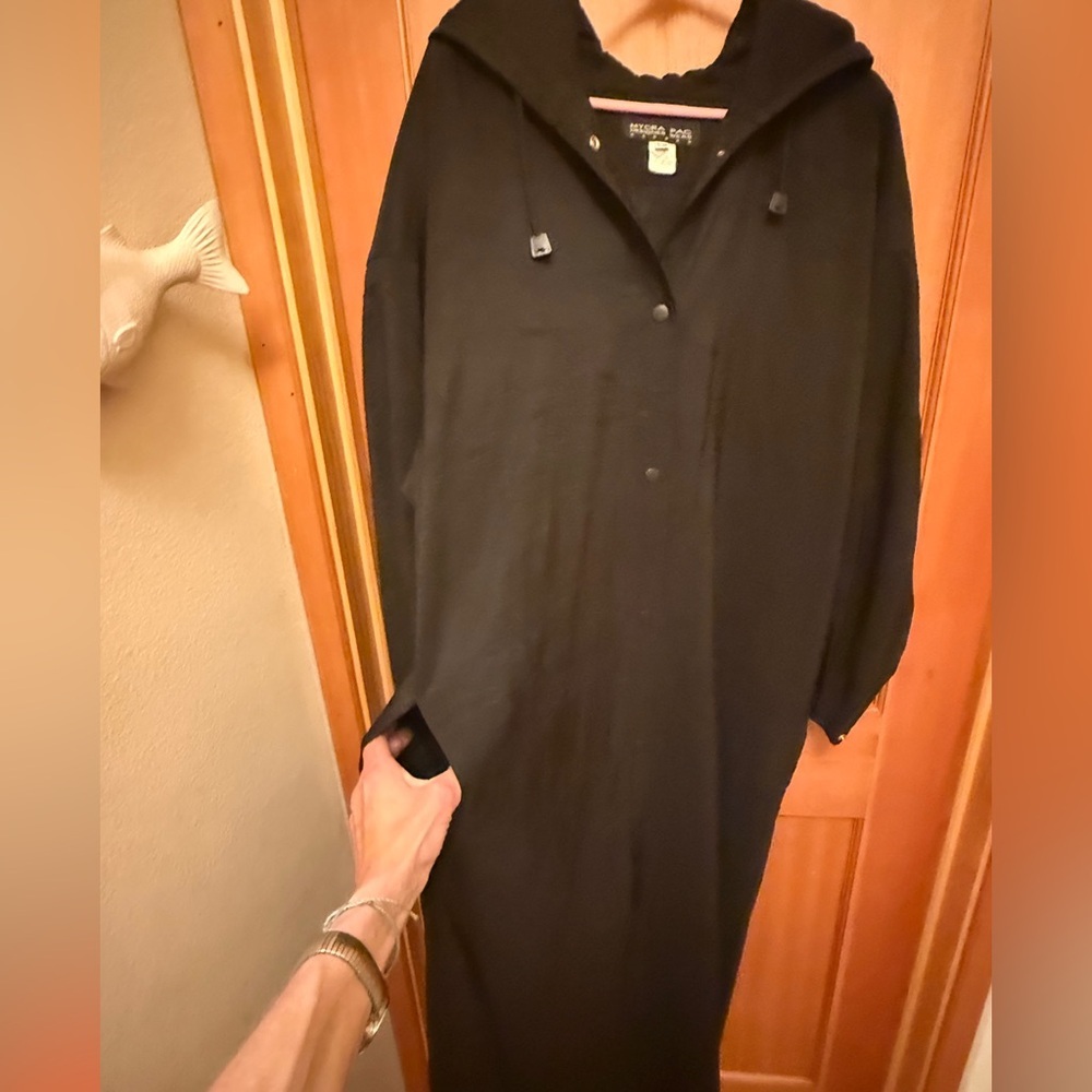 Mycra Pac Designer Wear Y2K Long Raincoat - Picture 4 of 5